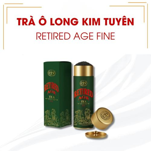 Trà Ô Long Kim Tuyên Retired Age Fine Hộp Thiếc 150g