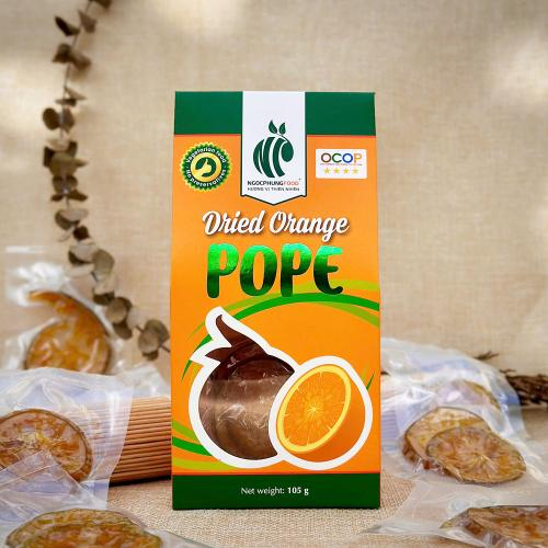 Cam Sấy Dẻo POPE – Hộp 105gr