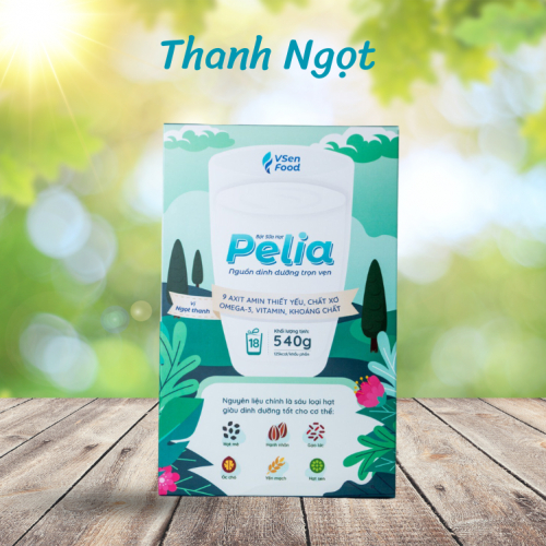 [Bột sữa hạt] Pelia Thanh Ngọt 540g