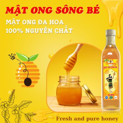 Mật Ong Sông Bé (Chai 250ml)