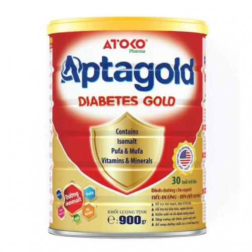 Sữa Bột Aptagold Diabetes Gold Lon 900gr (Người Tiểu Đường)