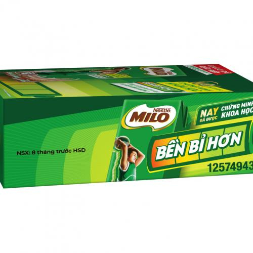 Sưã Bột Pha Sẵn Milo Hộp 180ml (Thùng 48 Hộp)