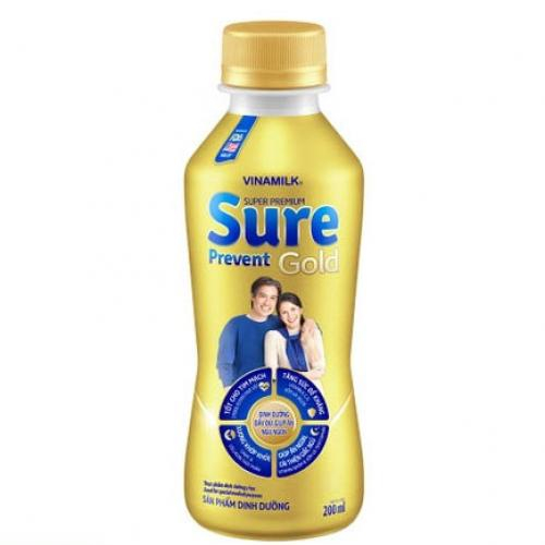 Sữa Bột Pha Sẵn Sure Prevent Gold 200ml (Lốc 6 Chai)