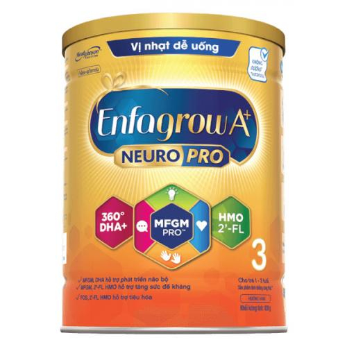 Sữa Bột Enfamil A+ NeuroPro 3 Lon 830gr (1-3 Tuổi)