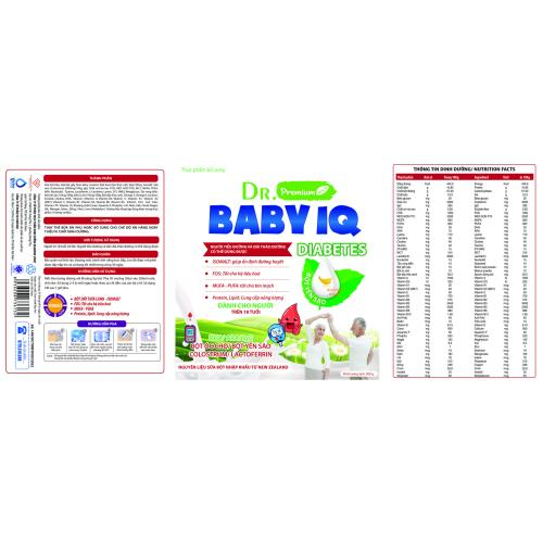 Dr BABY IQ DIABETES Dành cho người trên 18 tuổi